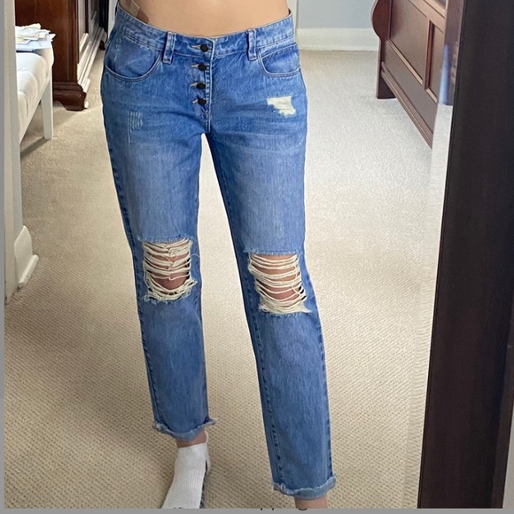 Guess Jeans Blue Tomboy Jeans - Picture 3 of 4